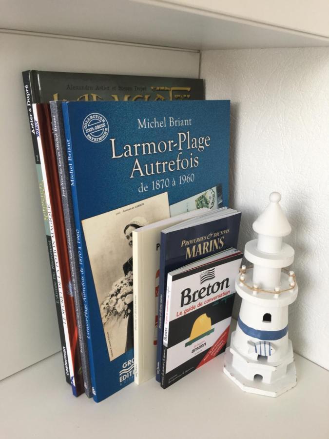 Larmor Plage, T2 cosy, 4 pers, 3mn plage, parking privé, tout à pied ! Apartamento Exterior foto