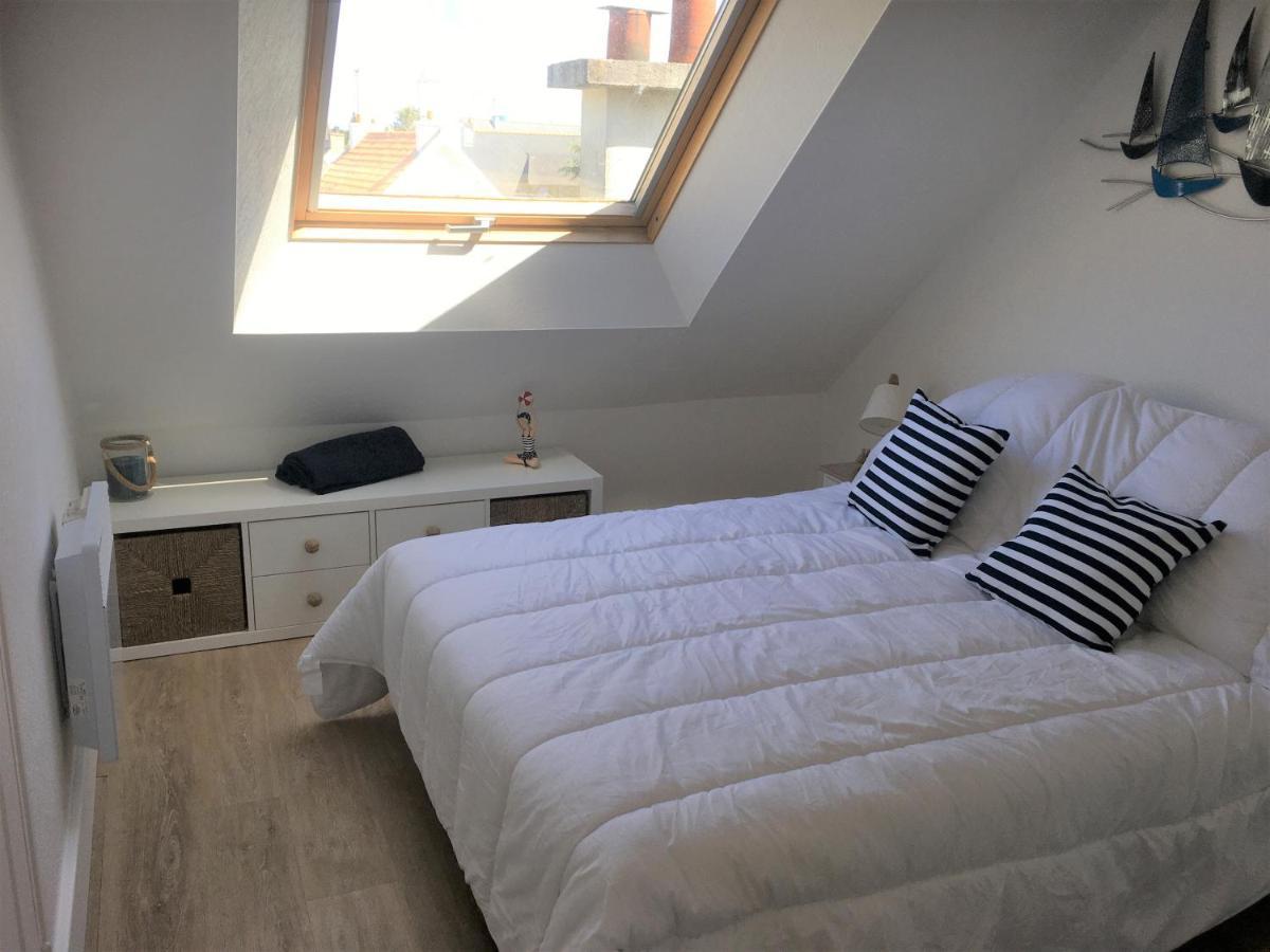 Larmor Plage, T2 cosy, 4 pers, 3mn plage, parking privé, tout à pied ! Apartamento Exterior foto