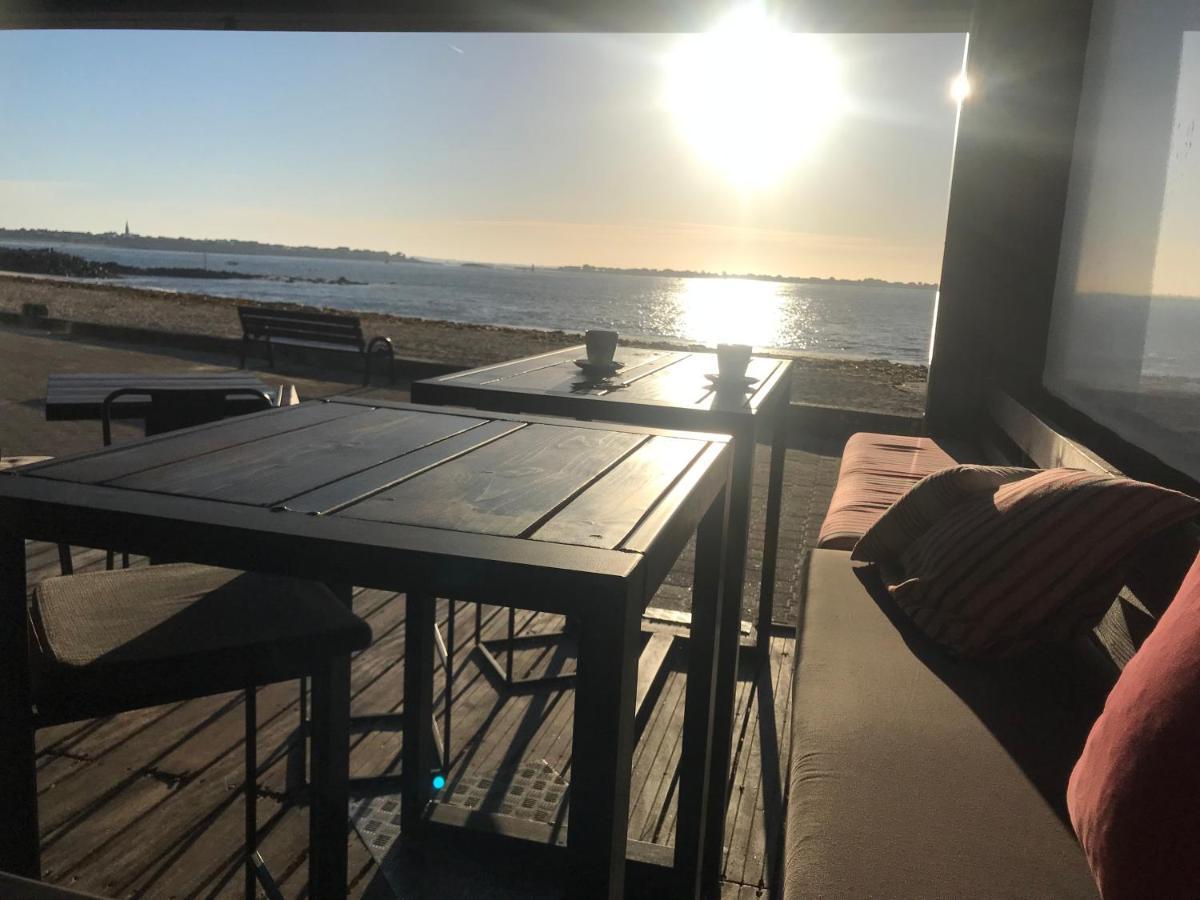 Larmor Plage, T2 cosy, 4 pers, 3mn plage, parking privé, tout à pied ! Apartamento Exterior foto